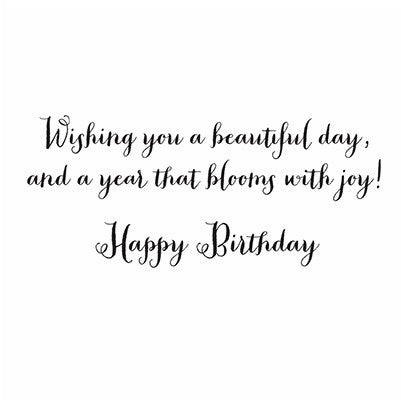 Birthday Card - Tiny Bouquet #1