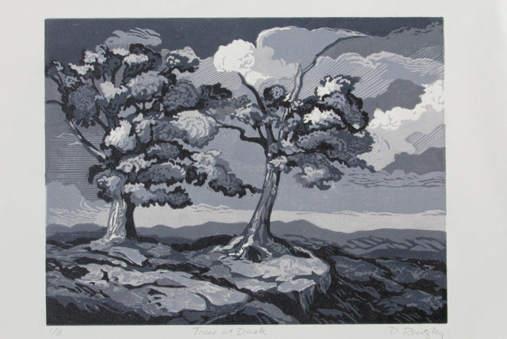 Trees At Dusk