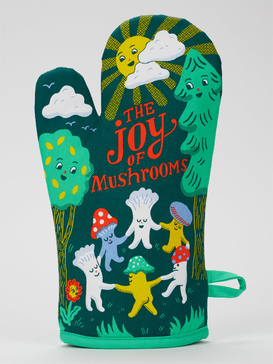 Joy Of Mushrooms Oven Mitt