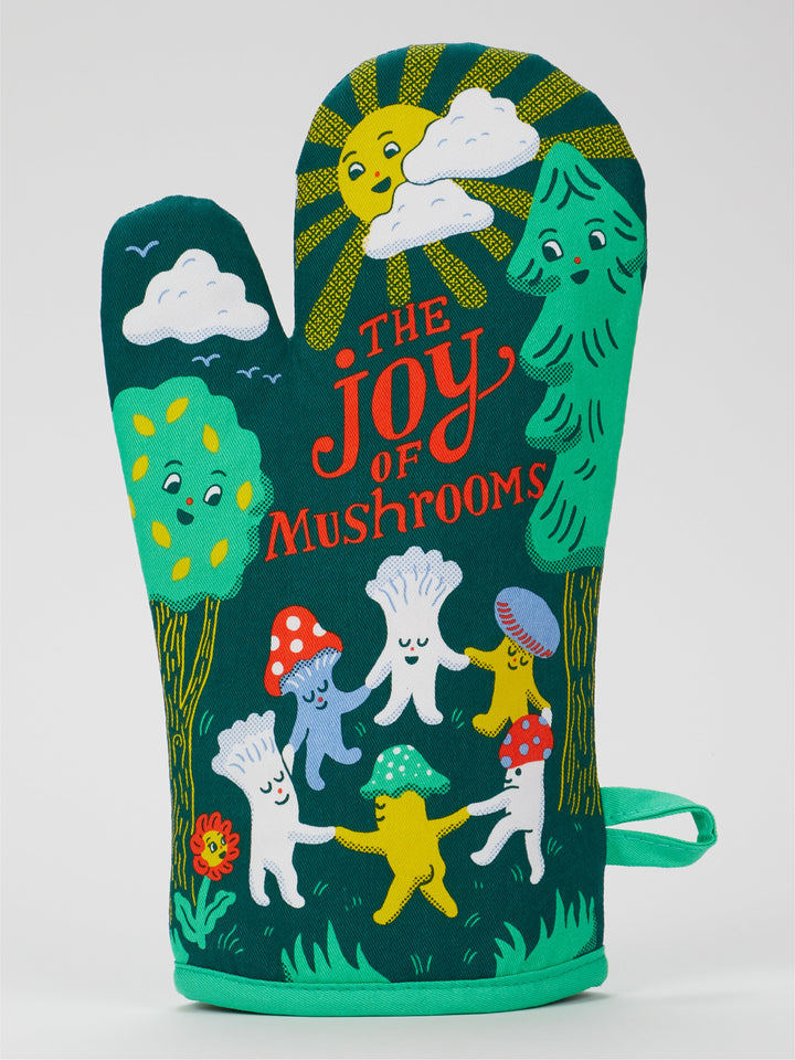 Joy Of Mushrooms Oven Mitt