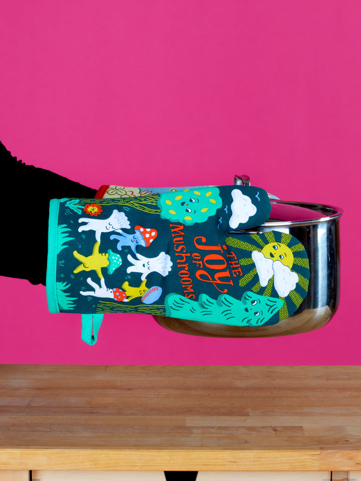 Joy Of Mushrooms Oven Mitt