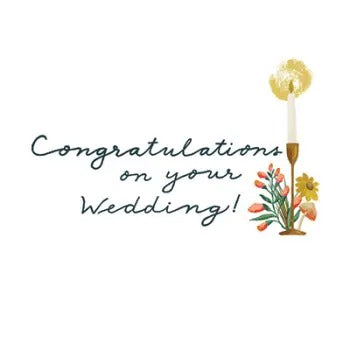 Wedding Card - Cheers to Magical Beginnings