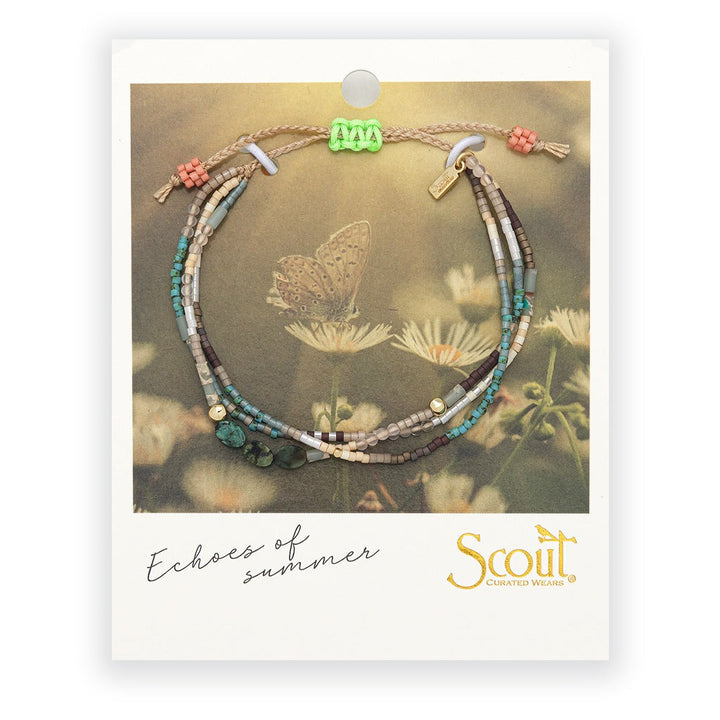 Mixed Media Bracelet Transformation | African Turquoise + Gold