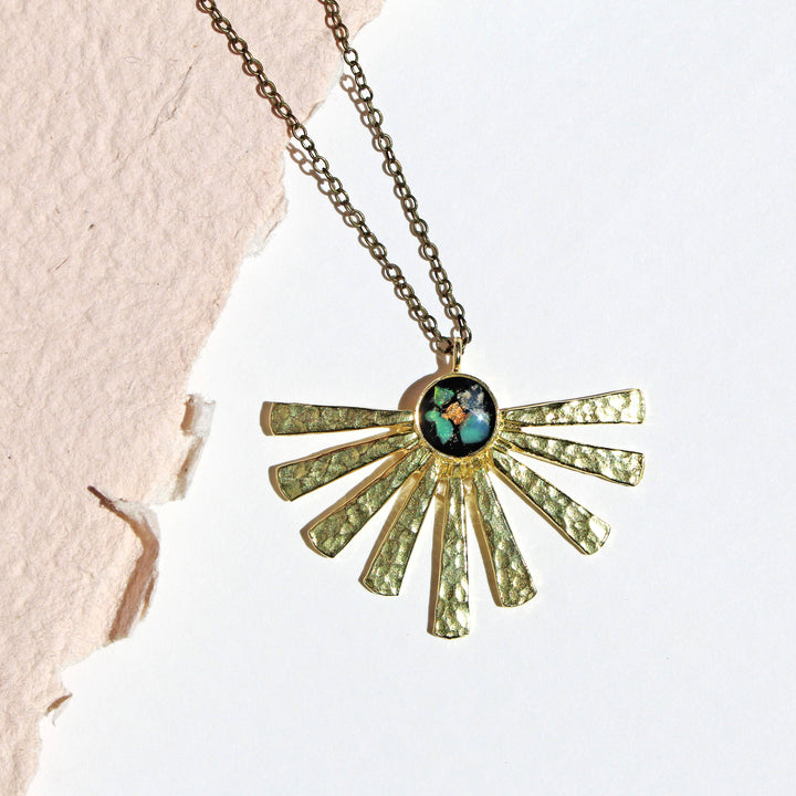 The Opal Sun Necklace