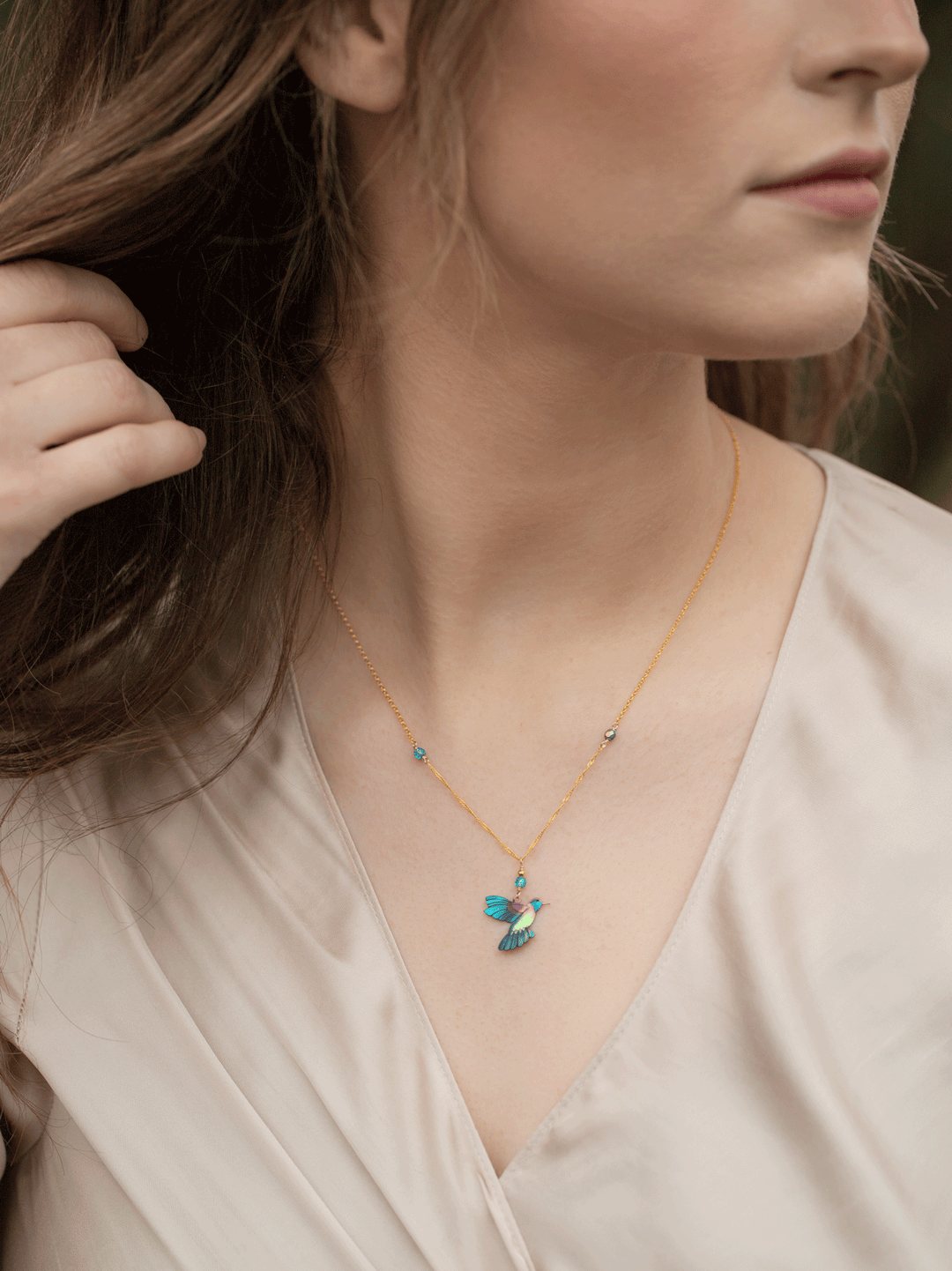 Holly Yashi - Picaflor Pendant Necklace