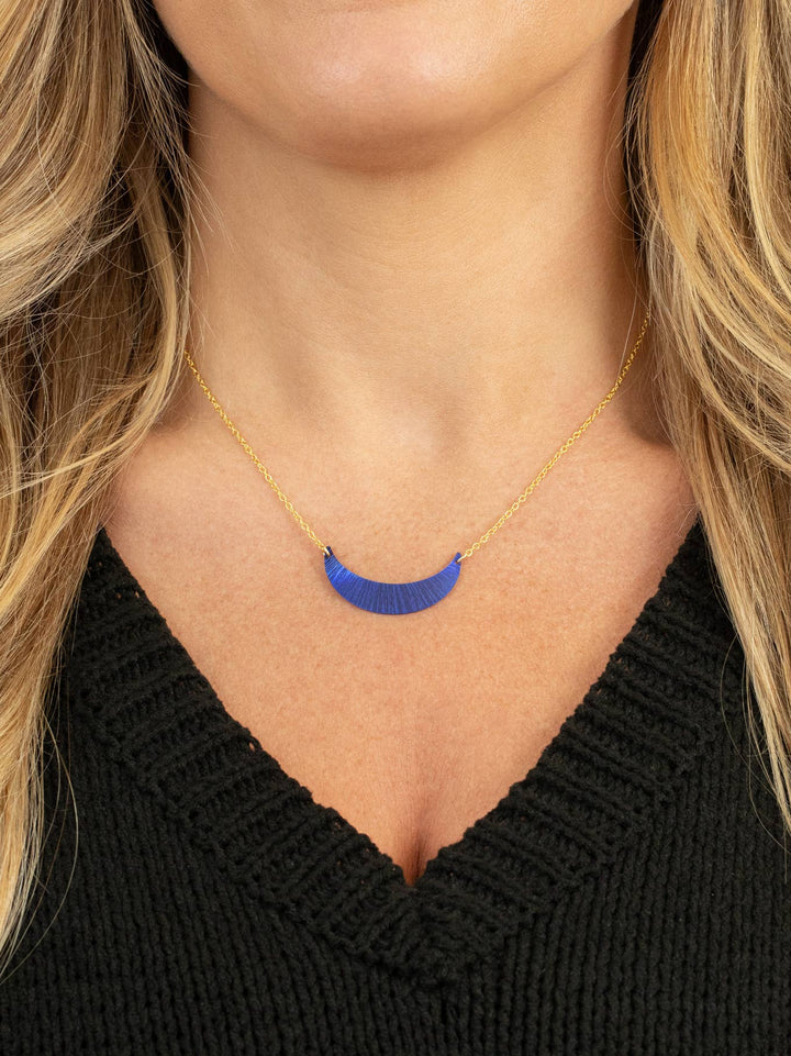 Holly Yashi - Luna Crescent Necklace