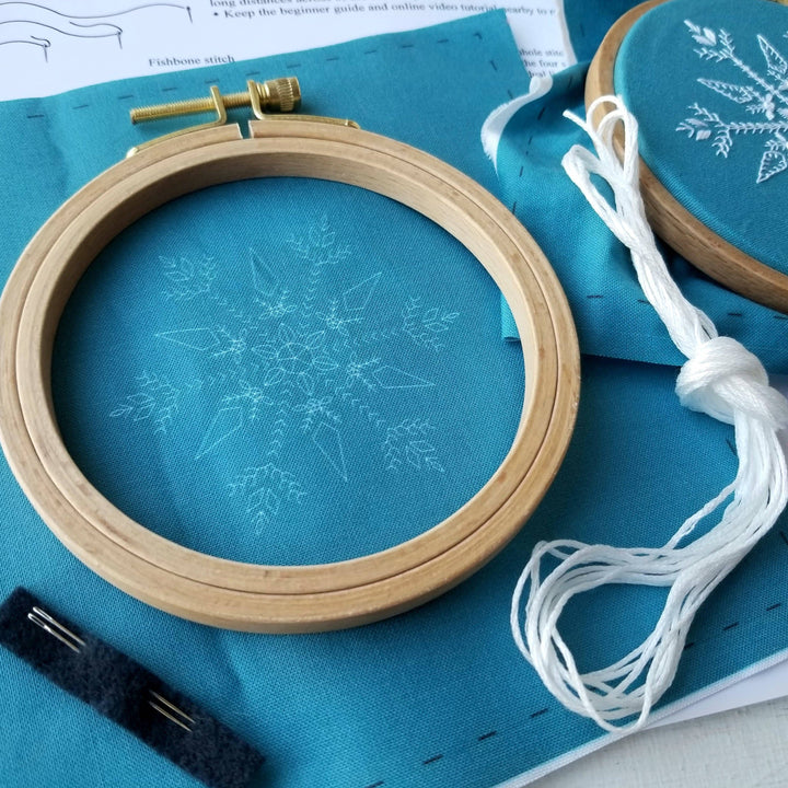 Mini Snowflake Sampler Handmade Ornament Kit
