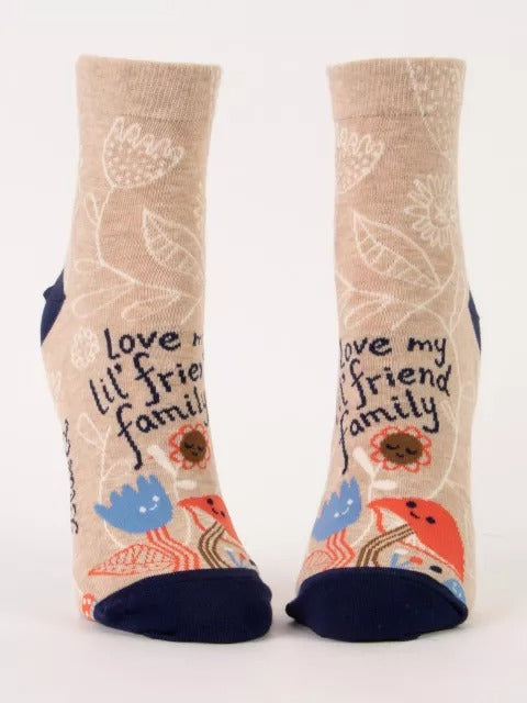 Ankle Socks Love My Little Friend Family