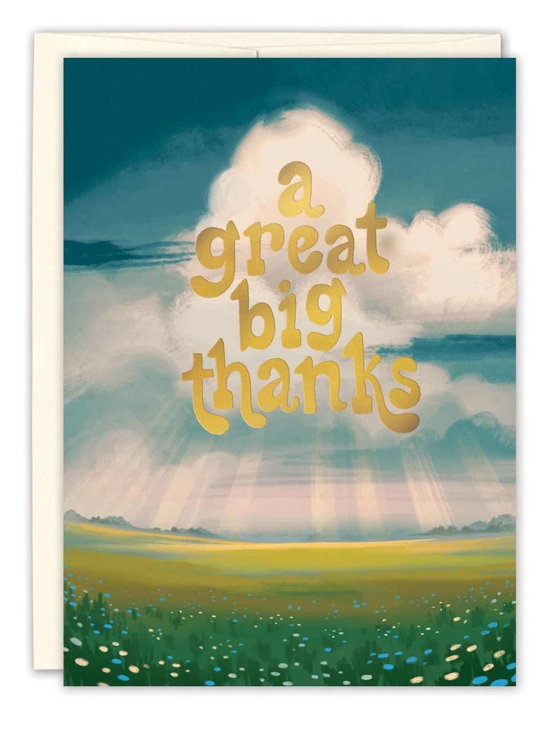 Thank You Card: Great Big Thanks
