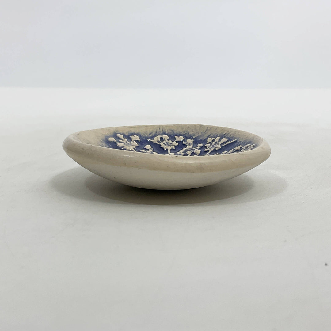 Pottery Dish Bowl - Queen Anne Snowflake