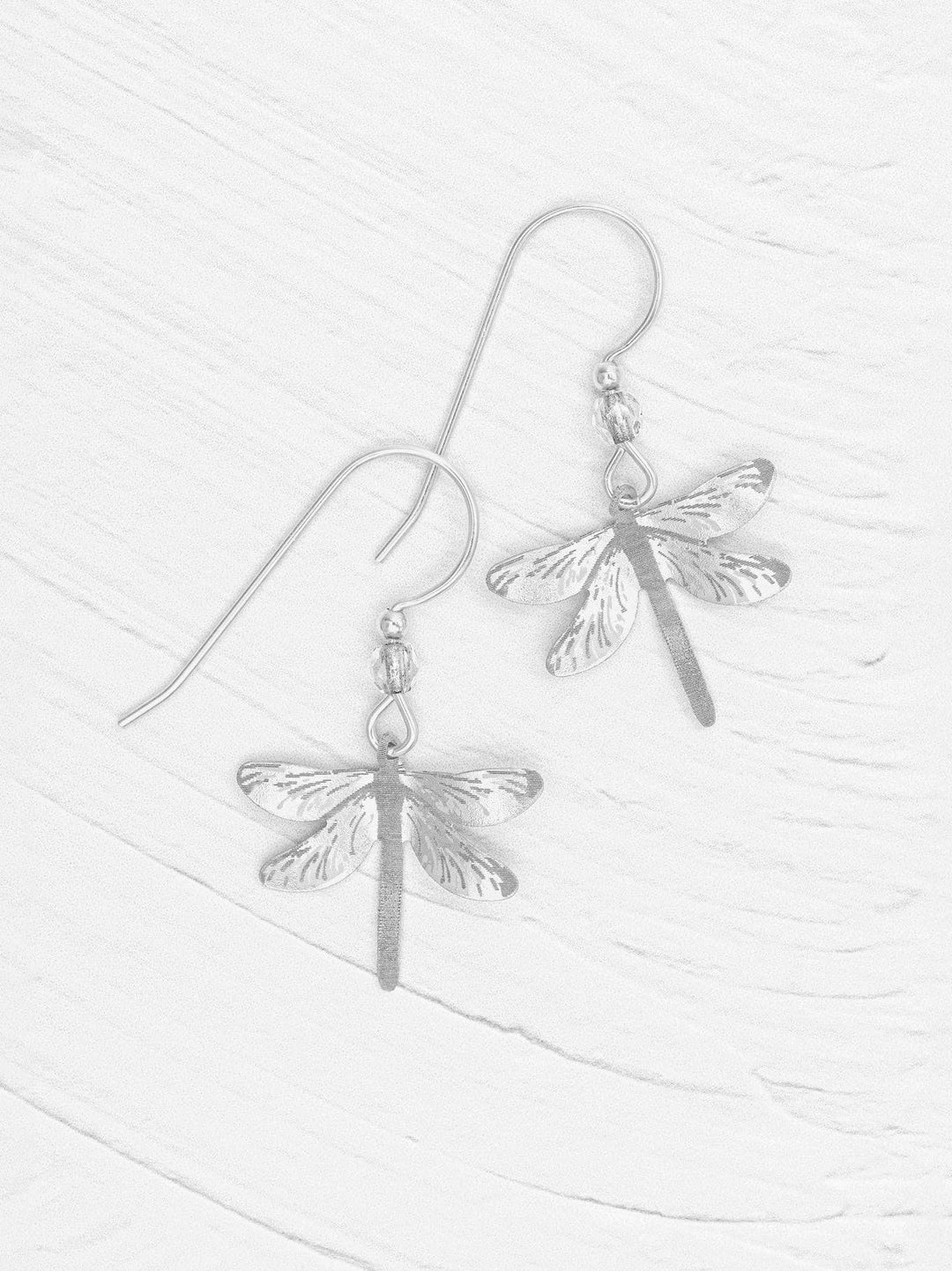 Dragonfly Dreams Earrings Silver