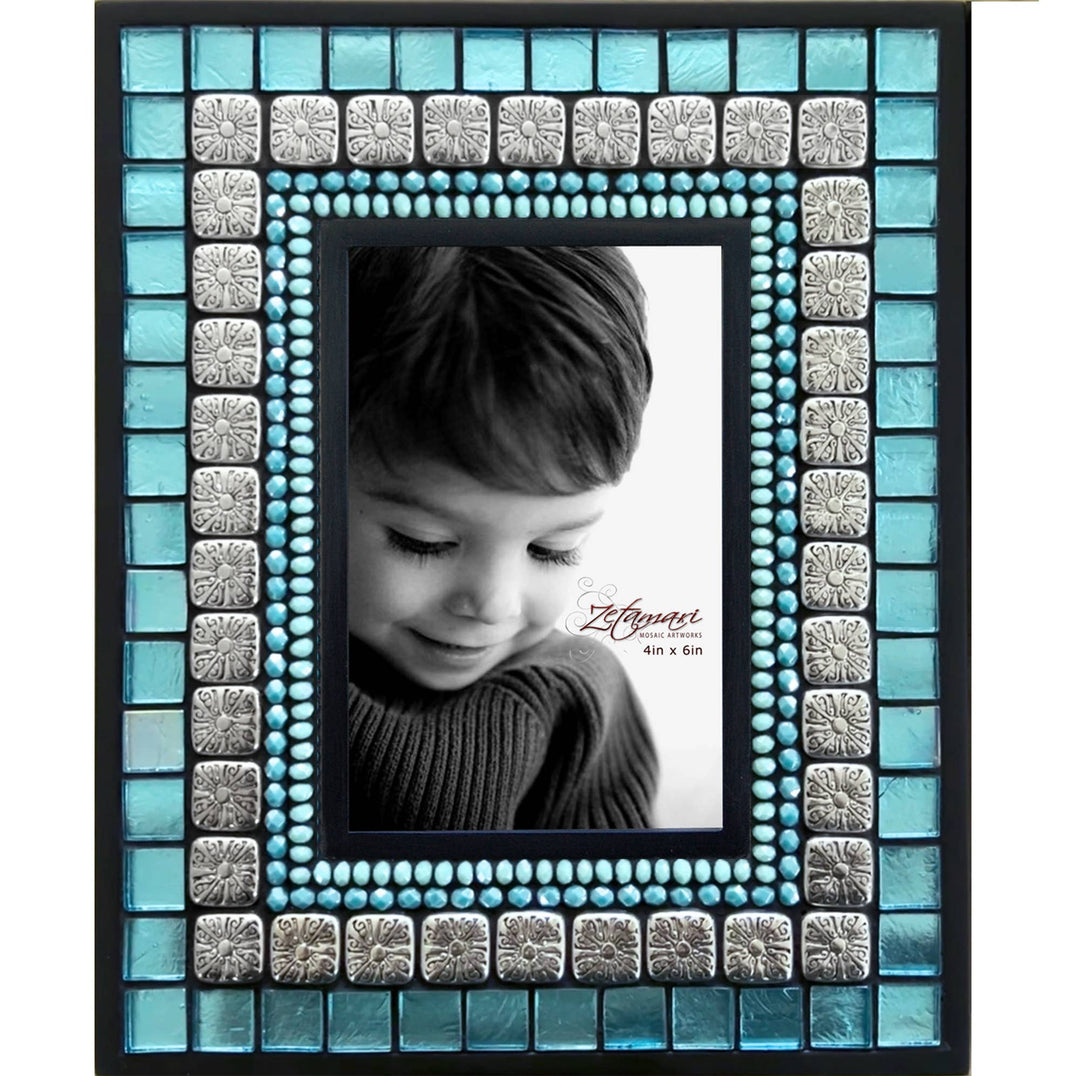 Picture Frame: Turquoise Shimmer