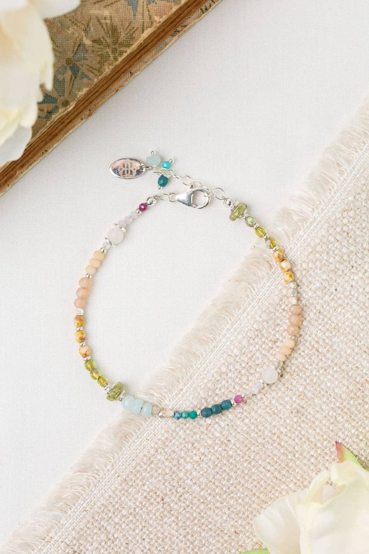 Primrose Kunzite, Turquoise, Amazonite Simple Bracelet