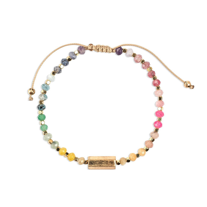 Chakra Glow Bracelet - Aura + Well-Being Gold