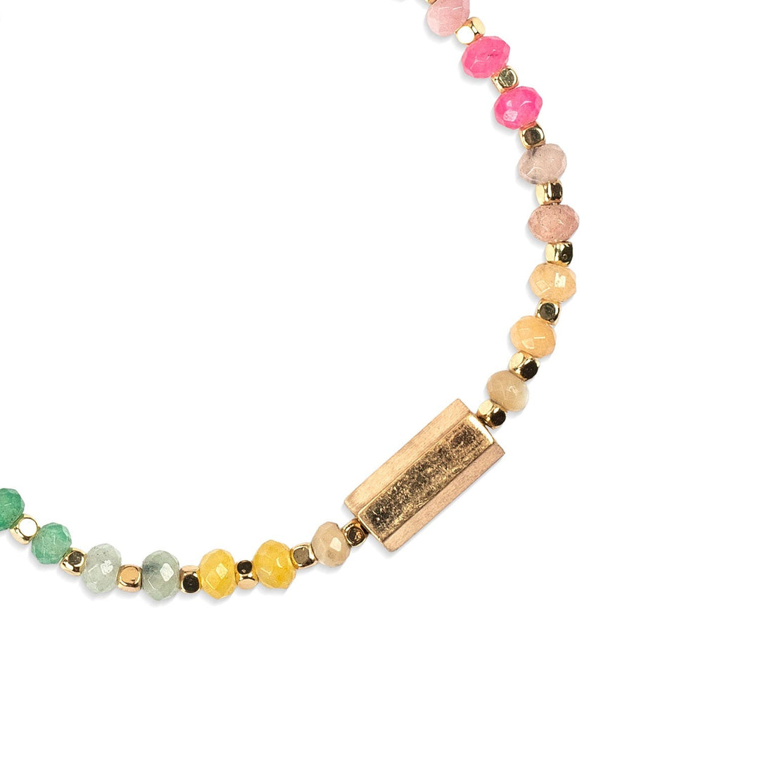 Chakra Glow Bracelet - Aura + Well-Being Gold