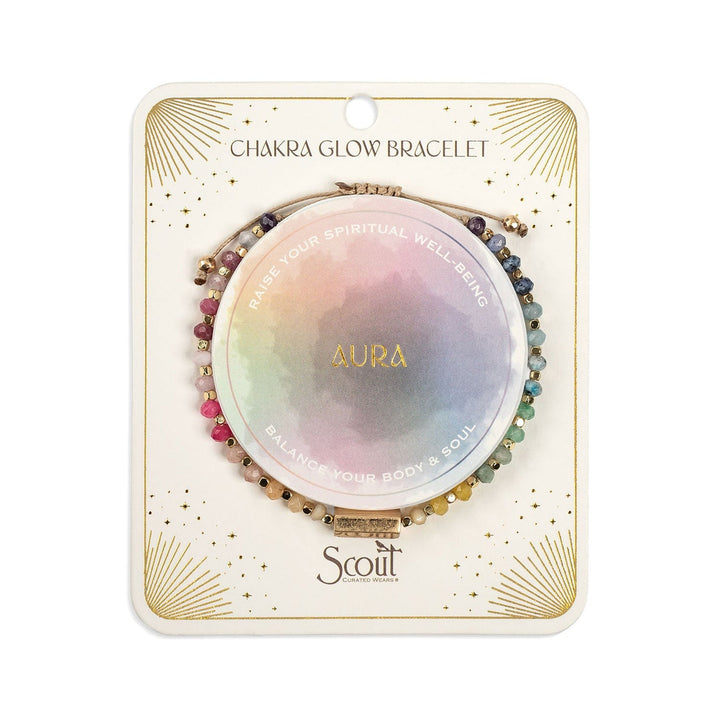 Chakra Glow Bracelet - Aura + Well-Being Gold