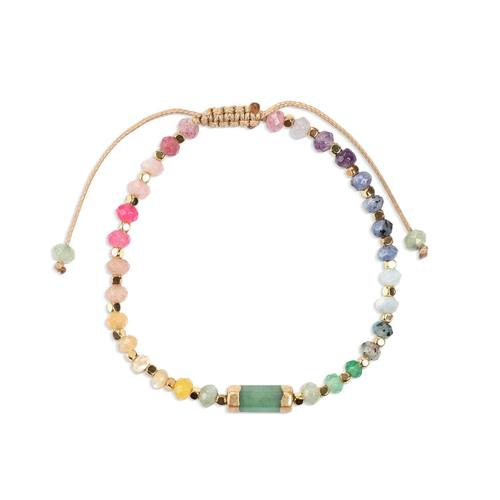 Chakra Glow Bracelet - Joy + Heart Gold