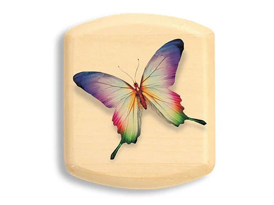 2" Flat Wide Box Aspen Colorful Butterfly