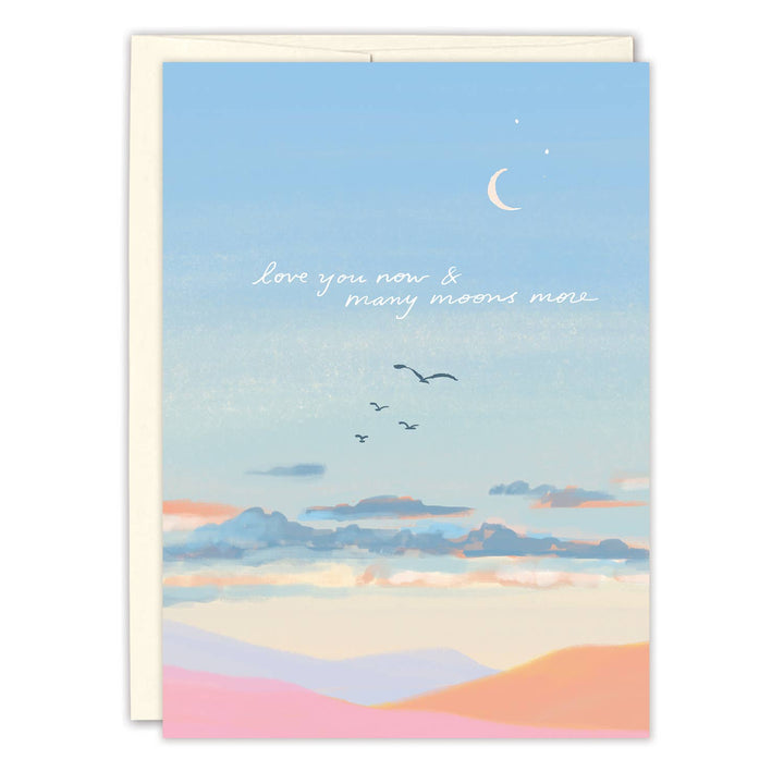Anniversary Card: Many Moons