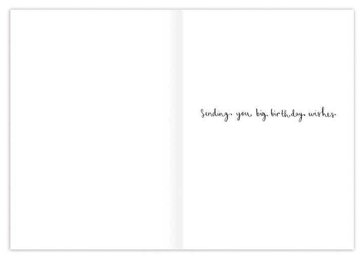 Birthday Card: Age Is Irrelephant Elephant