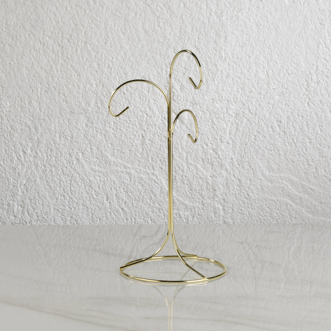 3 Arm Ornament Tree - Brass