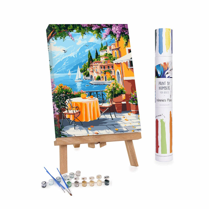 Amalfi Dreams Terrace Paint-by-Numbers Kit