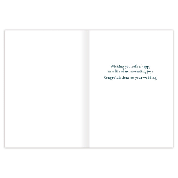 Wedding Card: Two Birds in Heart