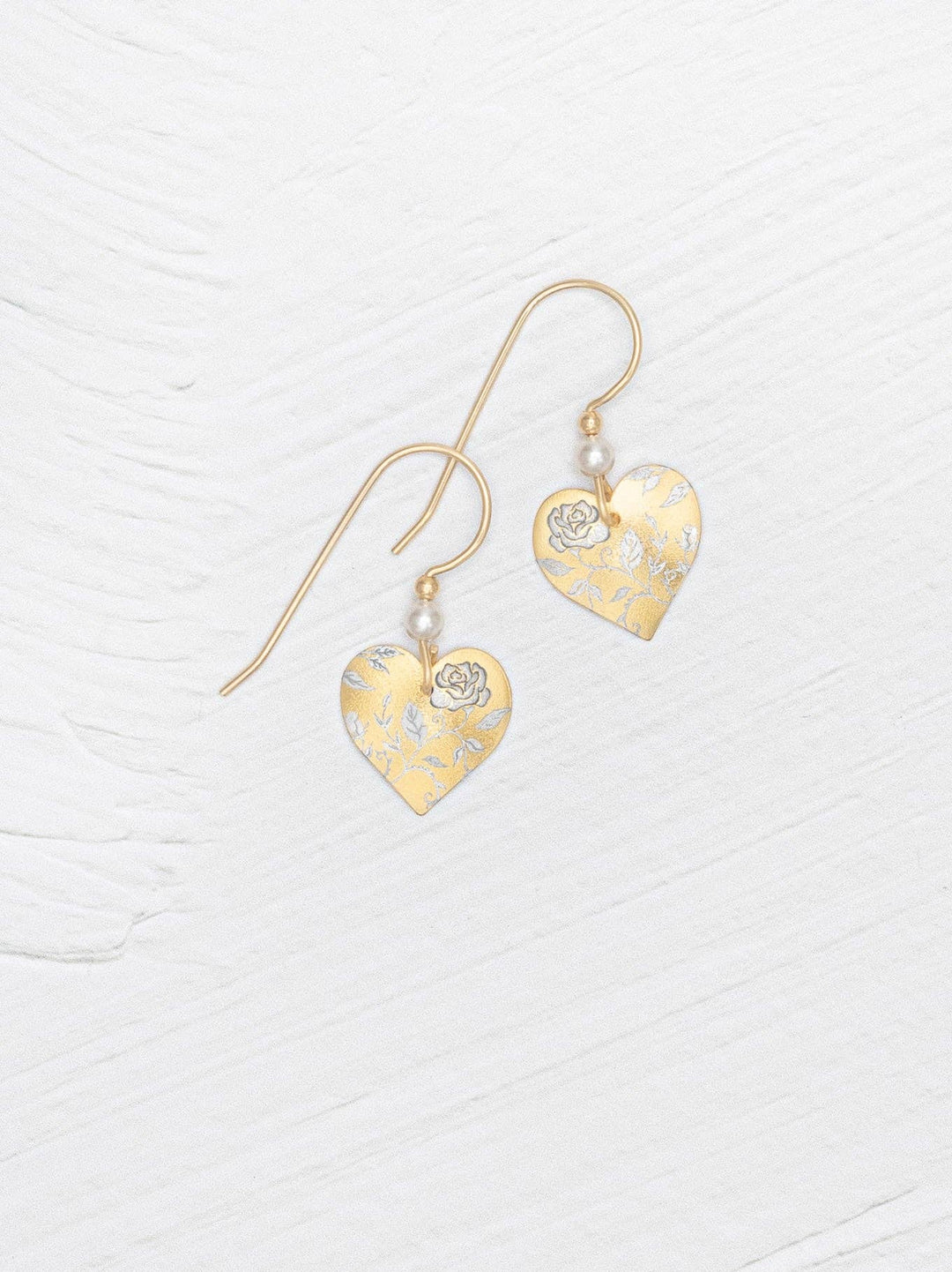 Holly Yashi - Budding Heart Earrings