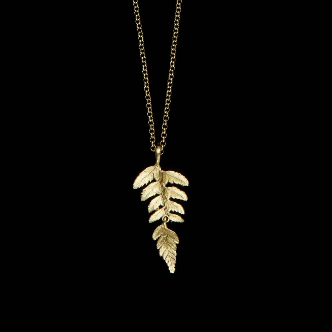 Fern Pendant on Chain