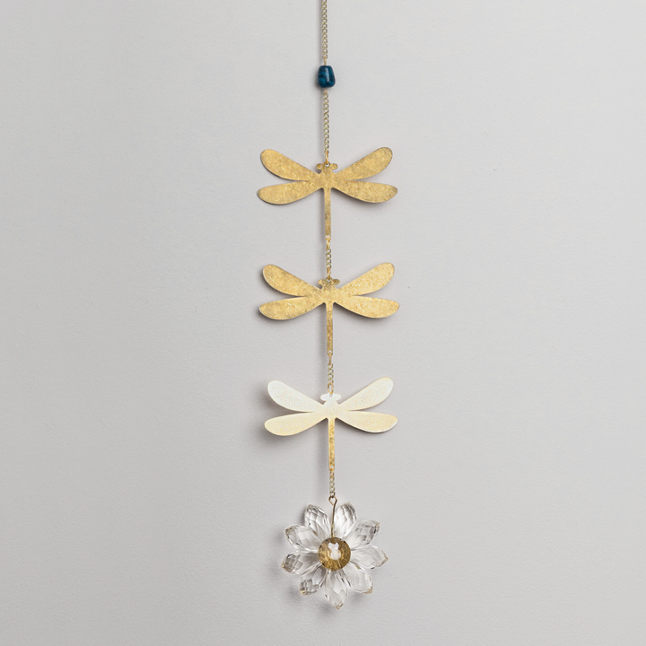 Suncatcher Dragonfly/Blue Apatite