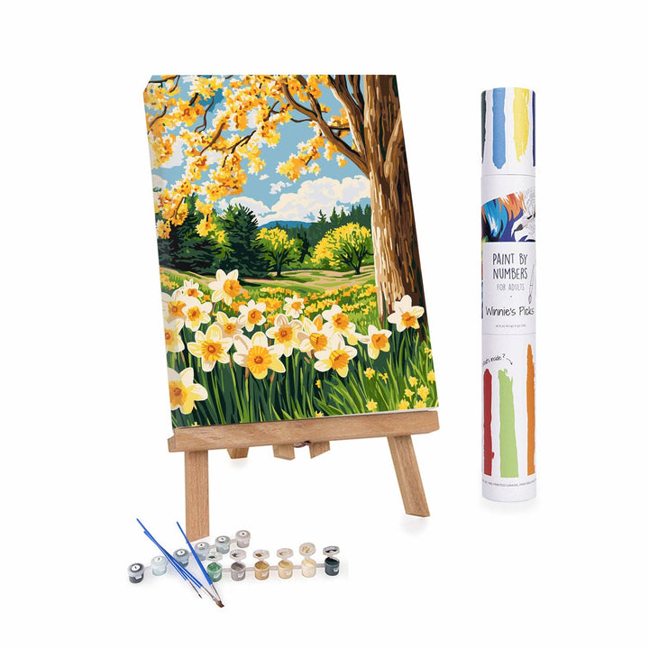 Spring Daffodil Landscape