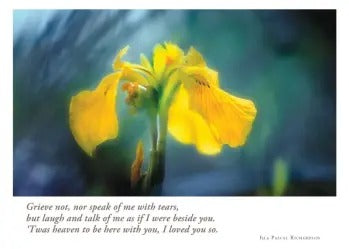 Sympathy Card - Fleur de Lys