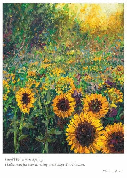 Birthday Card - Sunflowers