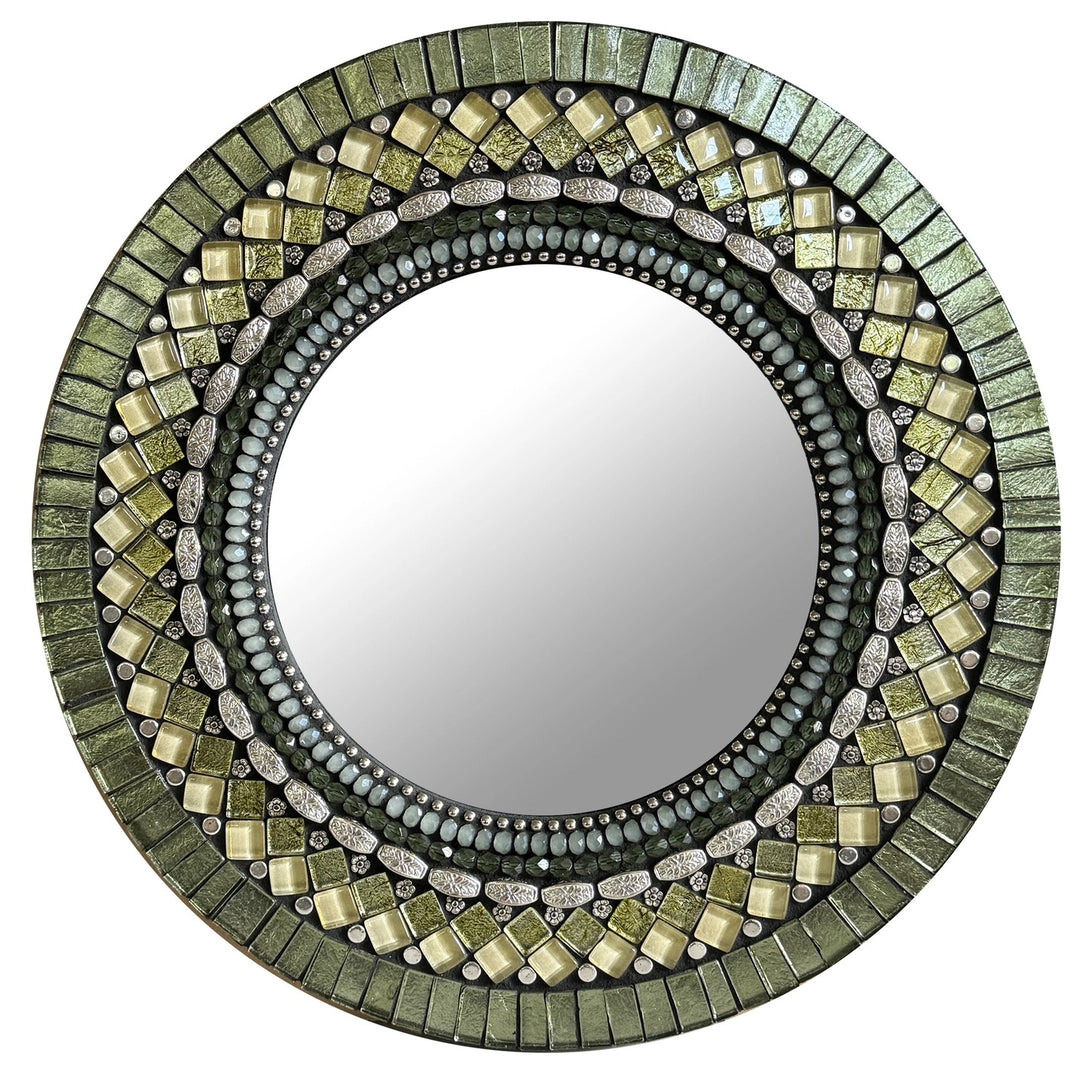10" Mirror - Spring Lace