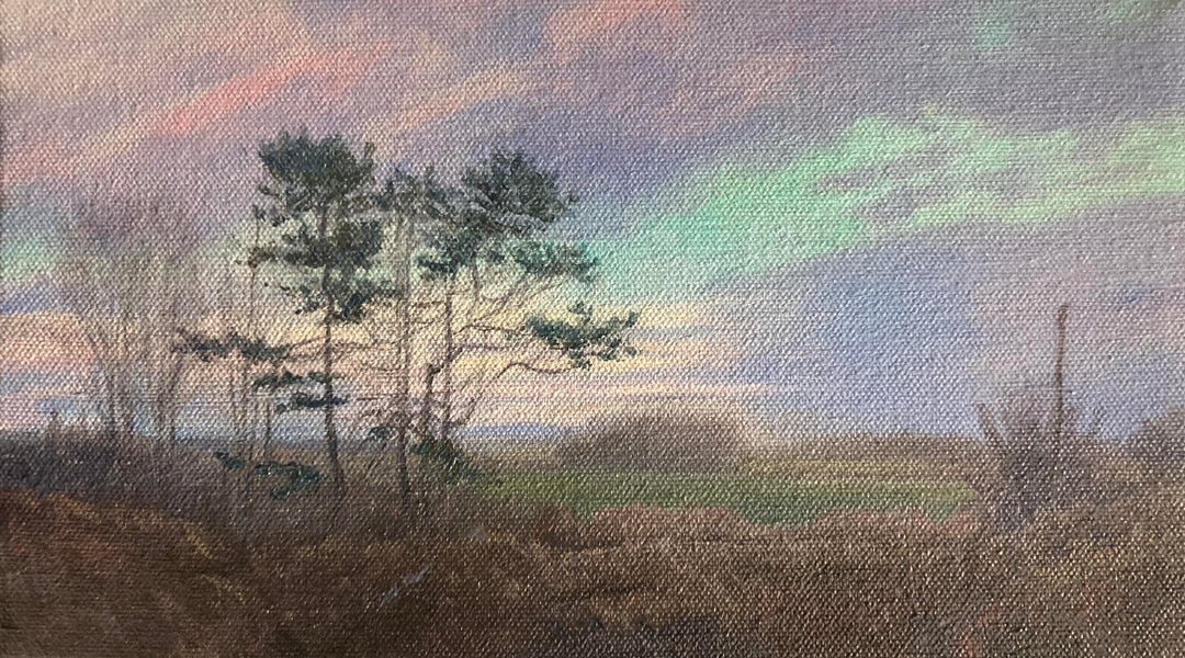 Mostly Cloudy Winter Evening