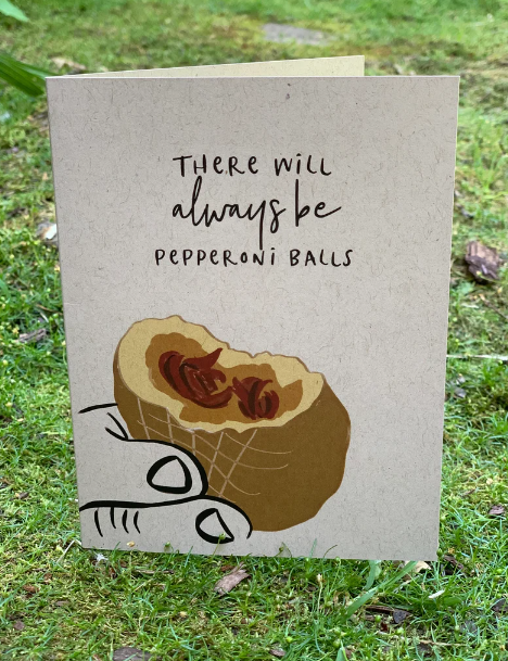 Card Pepperoni Balls