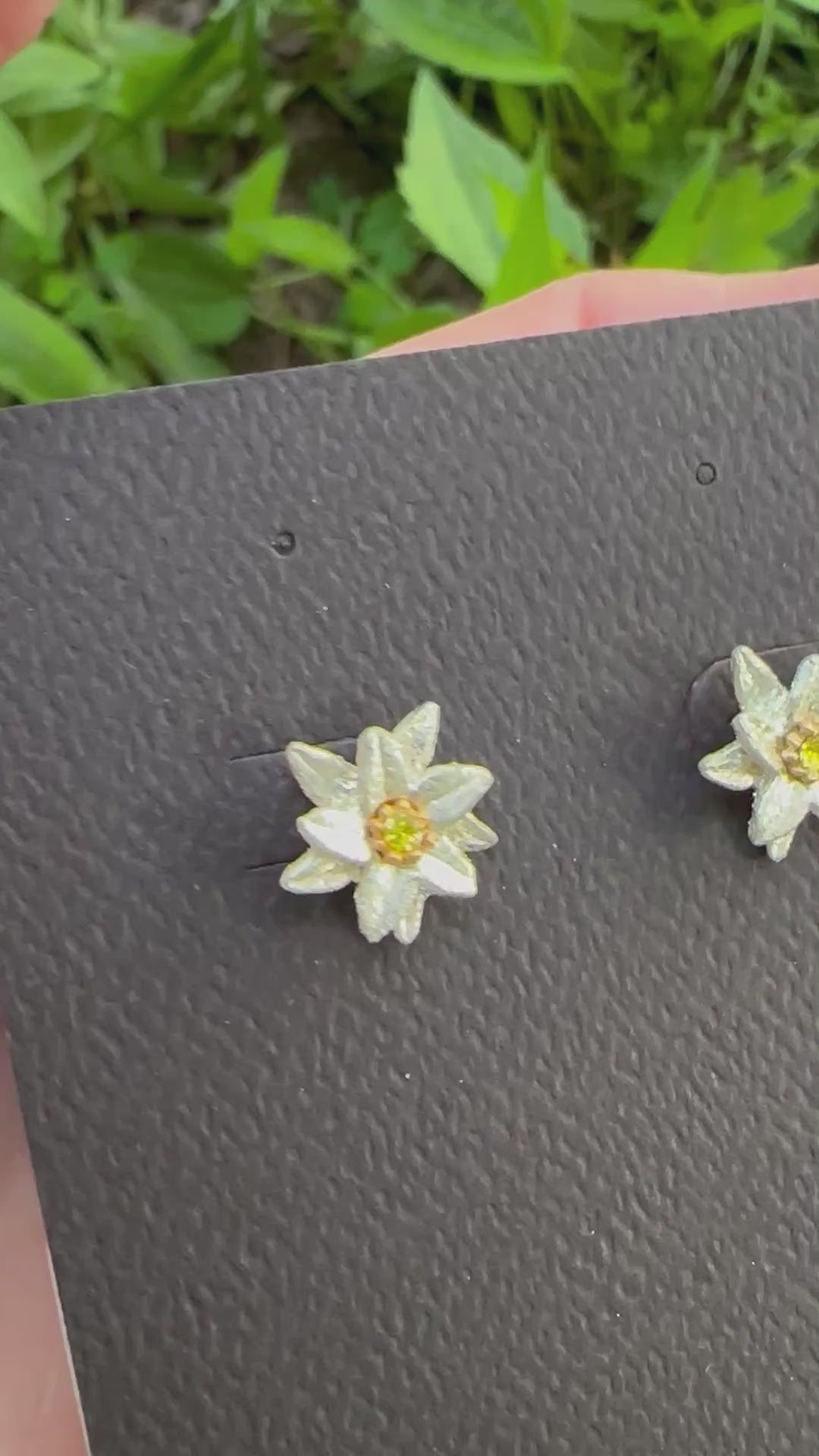 Edelweiss Post Earrings