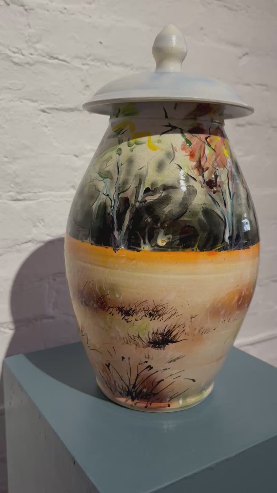 Mountain Meadow Lidded Jar