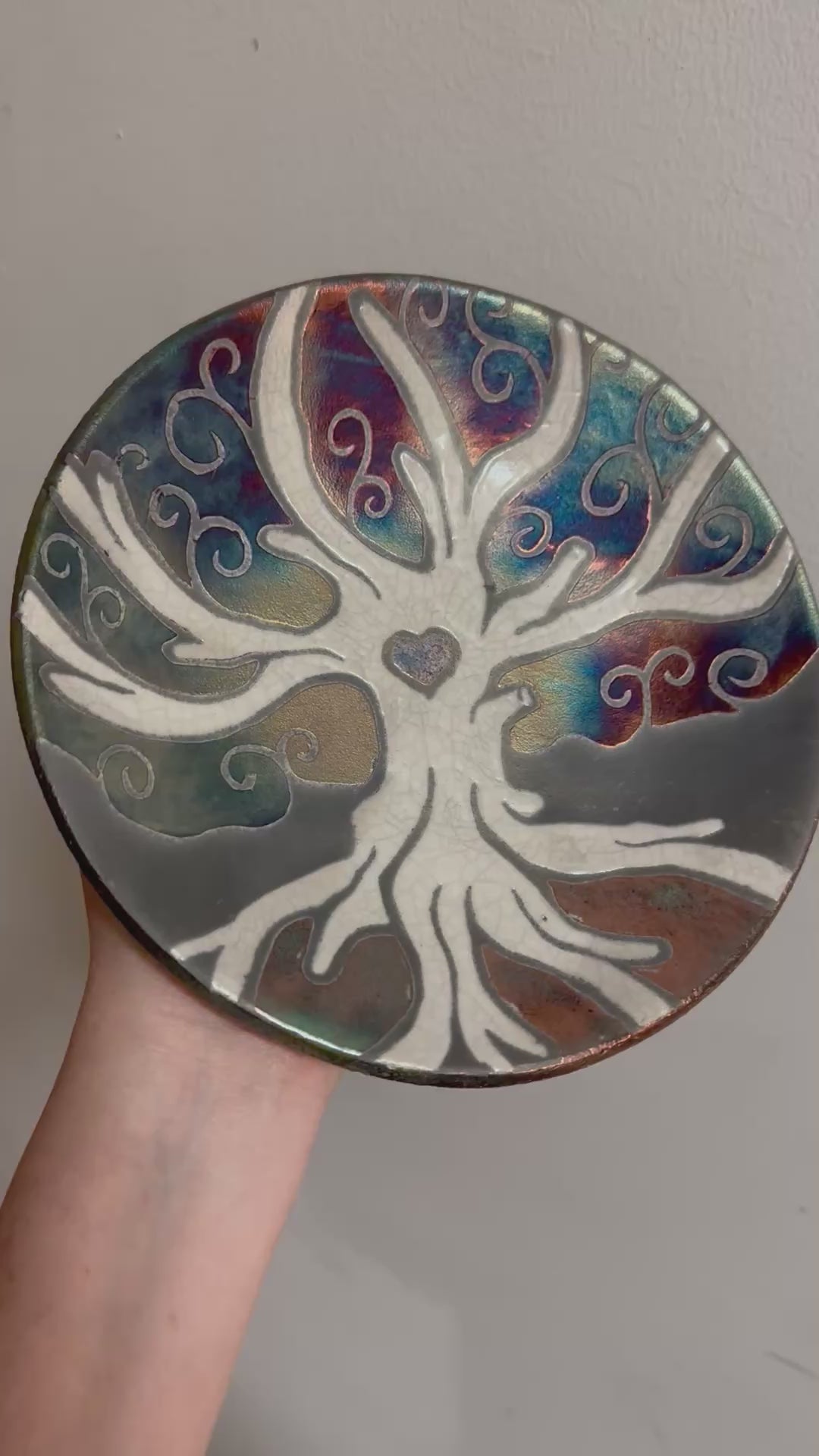 Medium Silhouette Plate Tree of Life