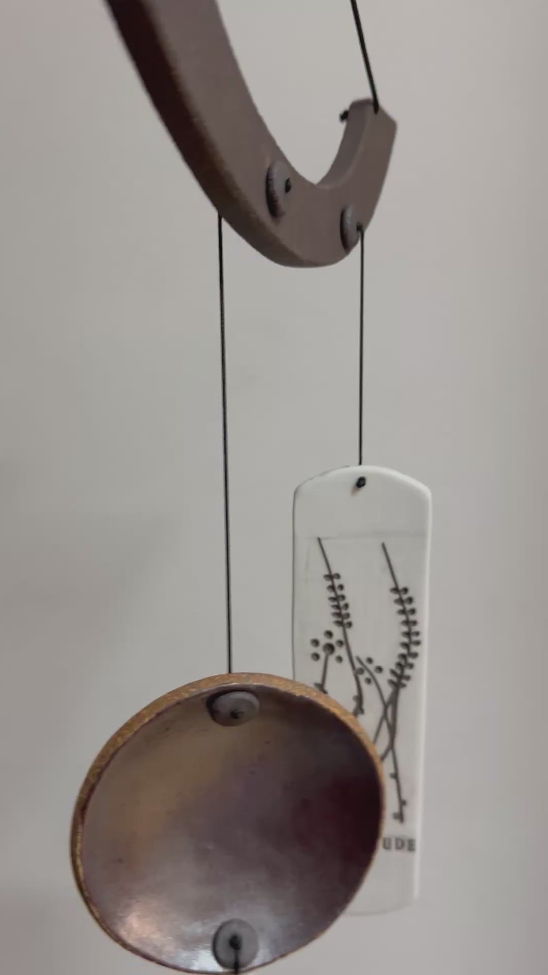 Chimes Gratitude Bronze