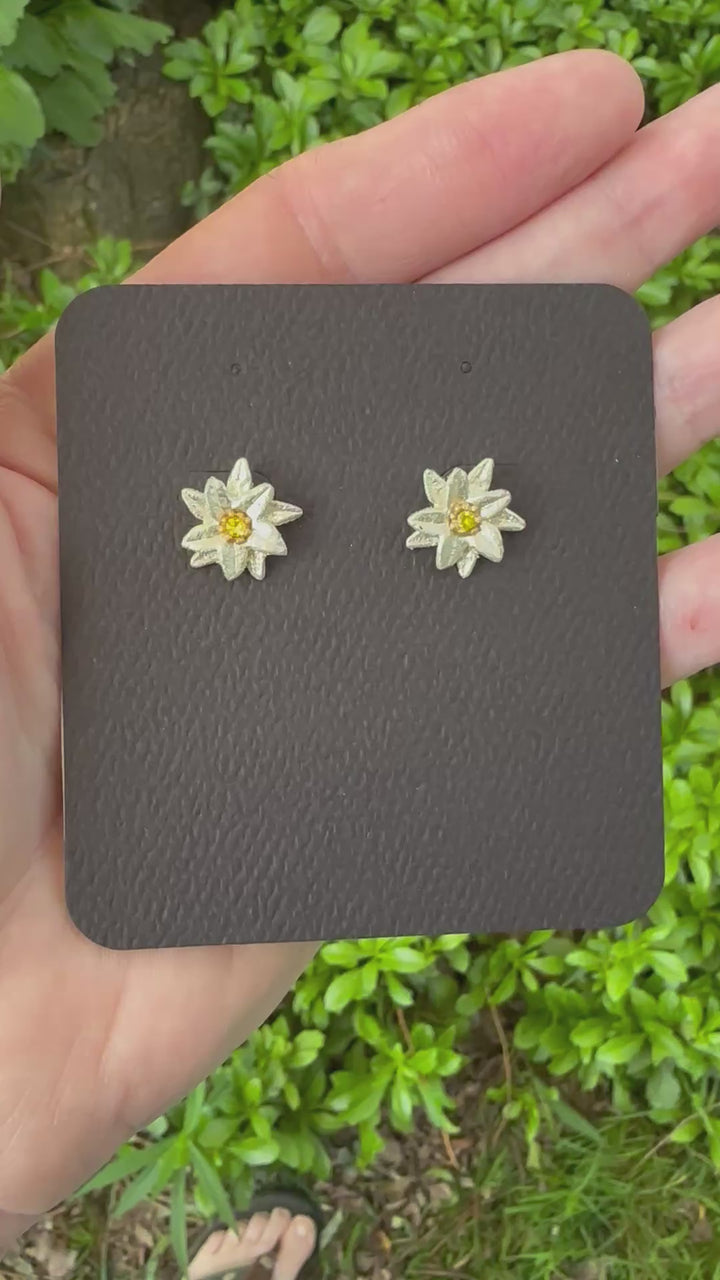 Edelweiss Post Earrings