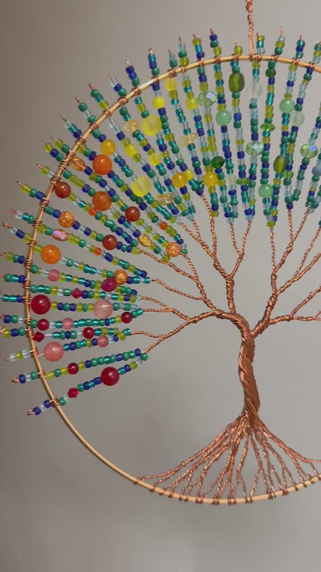 10" Rainbow Wired Tree