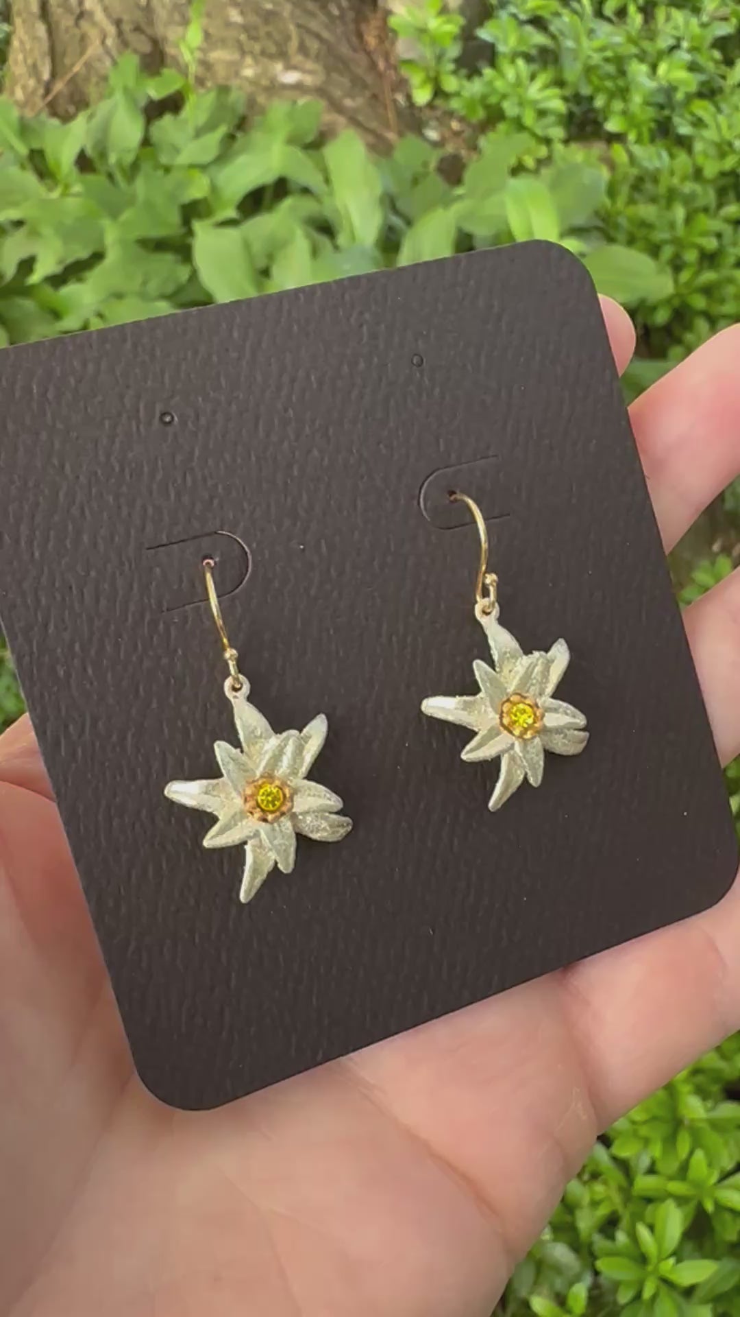 Edelweiss Wire Earrings