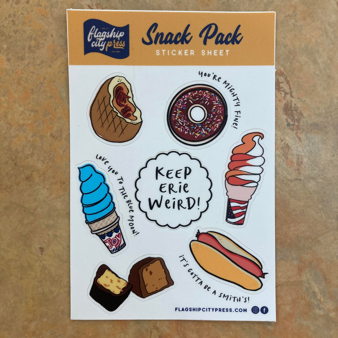 Snack Sticker Sheet