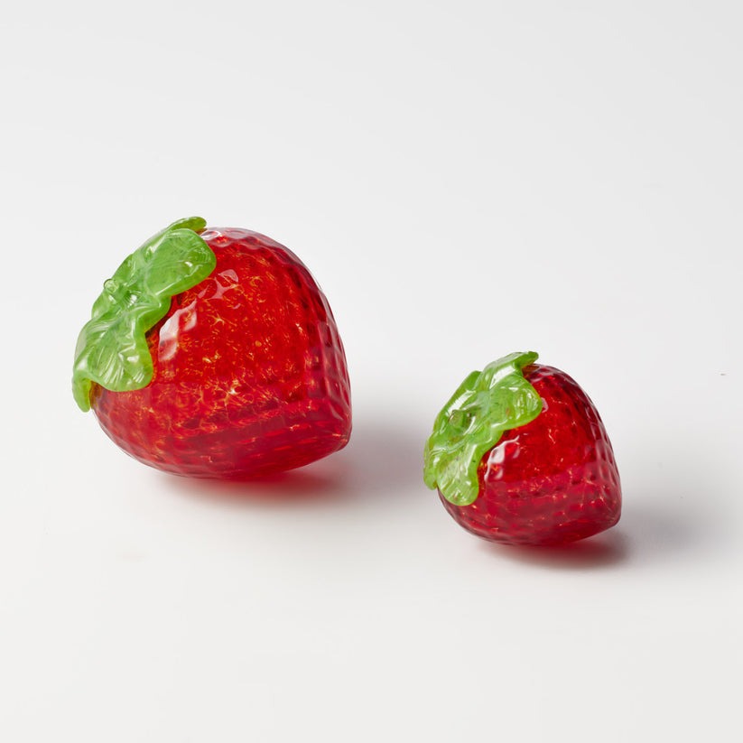 Glass Strawberry