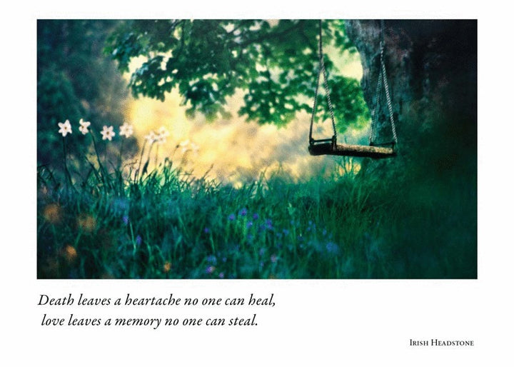 Sympathy Card - Swing in Scotland