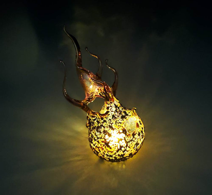 Fireball Votive Volcanic