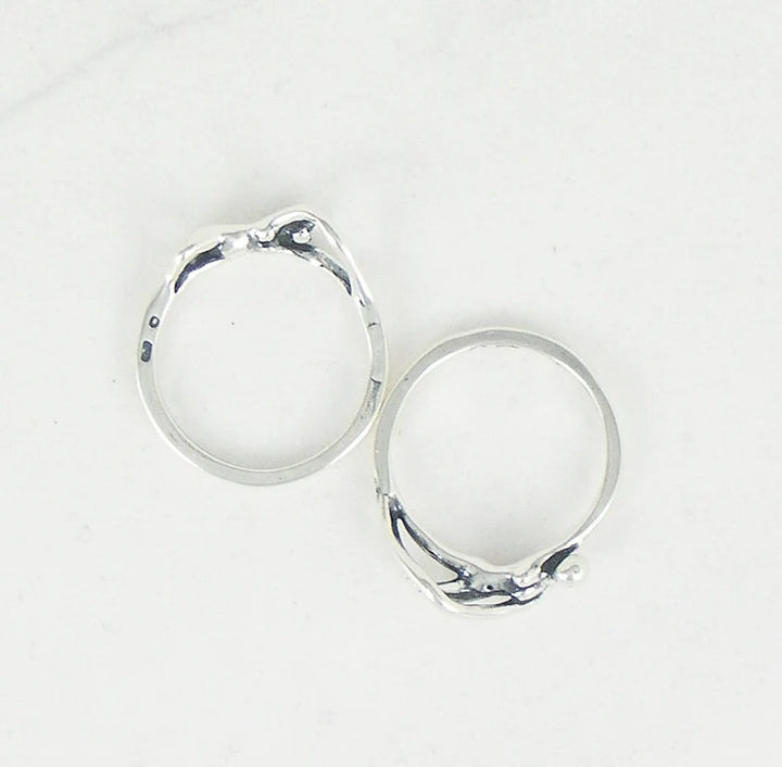 Woman Woman Embrace Puzzle Ring SS 9