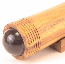 7" Smooth Teak Wood Teleidoscope