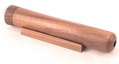 7" Smooth Wood Tscope Walnut